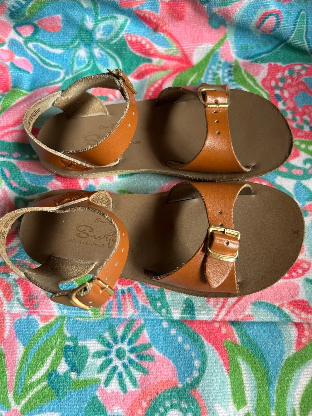 Sun-San Sandals.